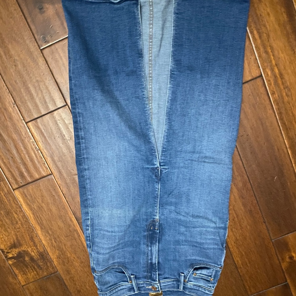 Mother Blue Denim Skirt